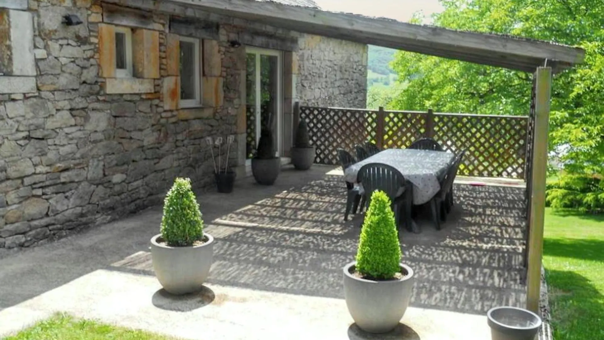 Maison De Caractere A Pierrefiche Avec Piscine Privee