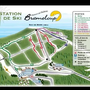 T2 3 étoiles St Geniez D'olt 2 Piscines Chauffées Appartement